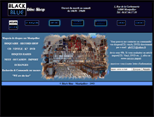 Tablet Screenshot of blackblue-disques.com